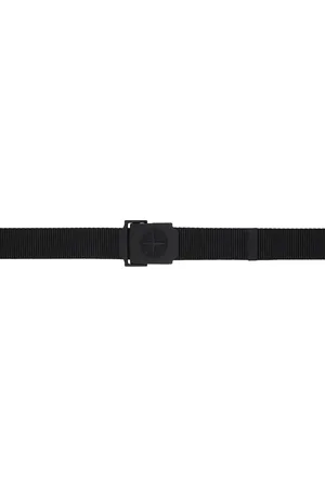 Stone Island Black Cinch Belt