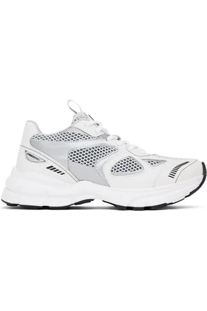 Axel Arigato White & Silver Marathon Runner Sneakers