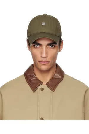 Acne Studios Khaki Stud Logo Cap
