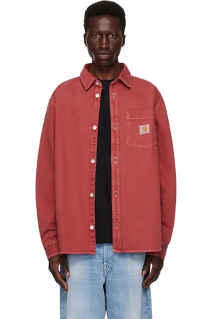 Carhartt Red George Denim Jacket