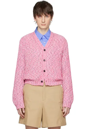 WOOYOUNGMI Pink Hardware Cardigan