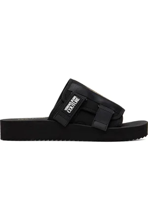 VERSACE Black Ipanema Sandals