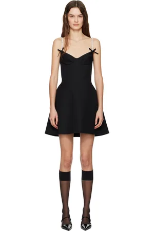 Shushu/Tong Black Corset Minidress