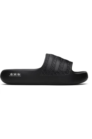 adidas Black Adilette Ayoon Pool Slides