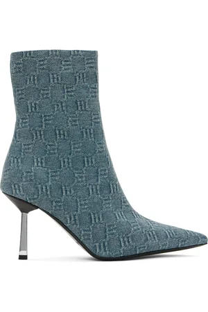 MISBHV Blue Sasha Ankle Boots