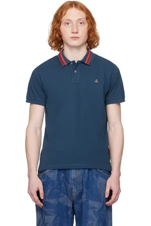 Vivienne Westwood Navy Classic Polo