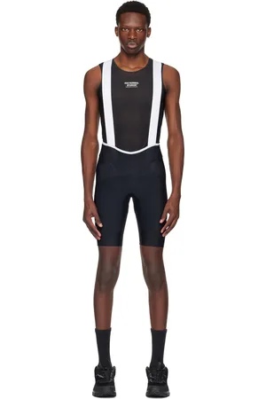 Maap White & Black Team Bib Evo Shorts