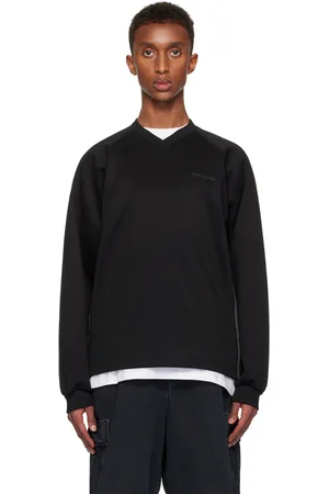 Carhartt Black Bolan V-Neck Sweatshirt