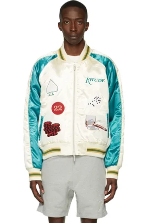 Rhude Off- Smoking Bomber Jacket