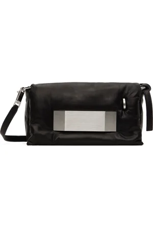 Rick Owens Black Hollywood Pillow Griffin Bag