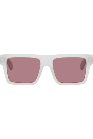 OFF-WHITE Gray Lawton Sunglasses