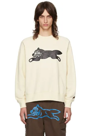 ICECREAM Off-White Woodgrain Running Dog Sweatshirt