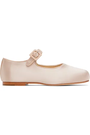 SANDY LIANG Pink Mary Jane Pointe Ballerina Flats