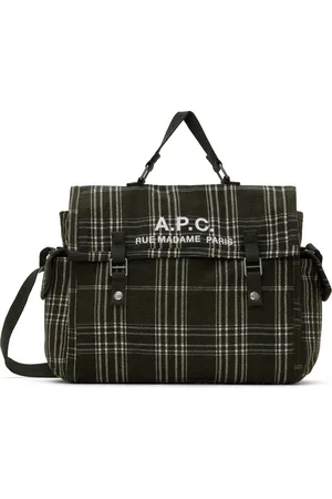 A.P.C. Khaki Récupération Bag