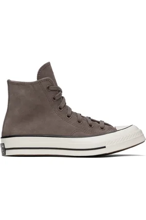 Converse Taupe Chuck 70 Heritage Suede Sneakers