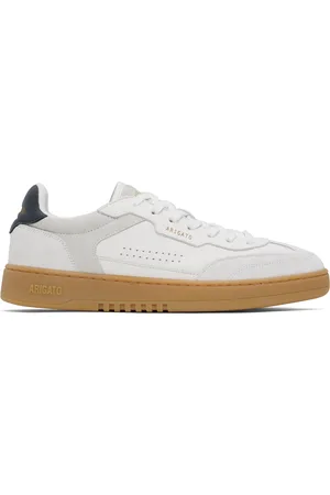 Axel Arigato White & Gray Dice T-Toe Sneakers