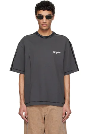 Axel Arigato Gray Seam Relaxed T-shirt
