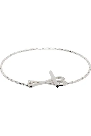 Ami Silver Brass Ami de Coeur Chain Bracelet