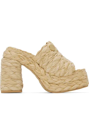 Stella McCartney Beige Skyla Heeled Sandals