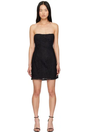 Mirror Palais Black Vedette Minidress
