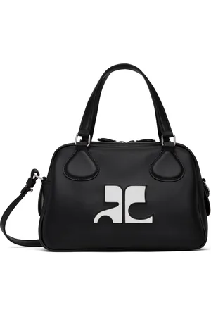 Courrèges Reedition Leather Bowling Bag