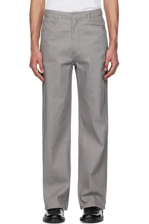 AMOMENTO Gray Indigo Jeans