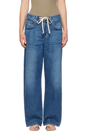 Citizens of Humanity Indigo Brynn Drawstring Jeans
