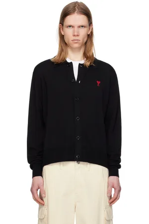 Ami Black Ami de Coeur Cardigan