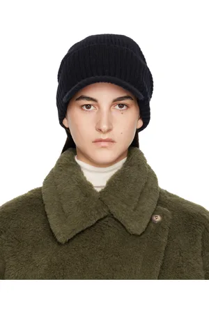 Max Mara Navy Pavidi Beanie