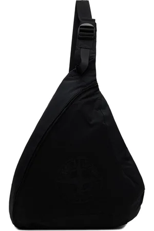 Stone Island Black Rucksack Bag