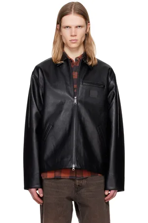 Carhartt Black Detroit Faux-Leather Jacket