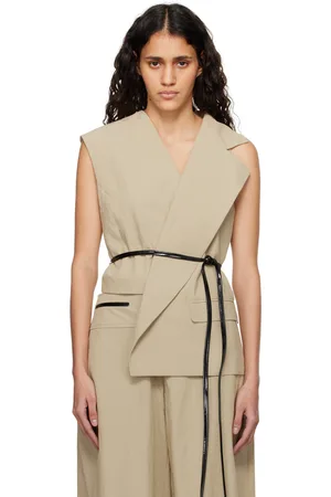 CHRISTOPHER ESBER Beige Mason Vest