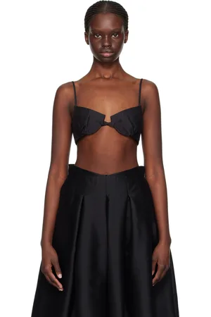 Shushu/Tong Black Bow Bra