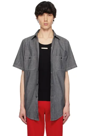 Maison Margiela Gray Broadcloth Shirt