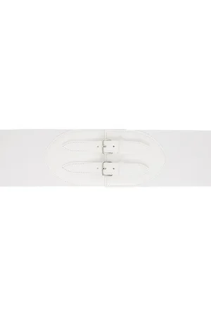 Alaïa White Corset Belt