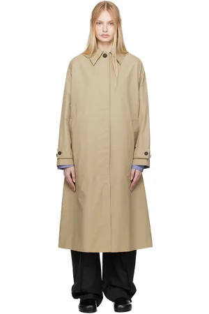 STUDIO NICHOLSON Beige Holin Trench Coat