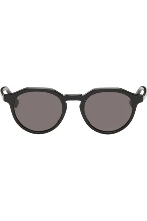 Bottega Veneta Black Logo Plaque Sunglasses