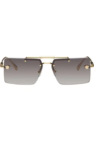 VERSACE Gold Medusa Glam Sunglasses