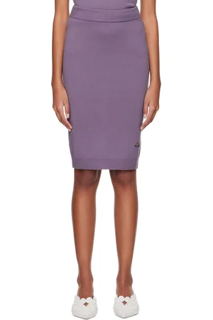 Vivienne Westwood Purple Bea Midi Skirt