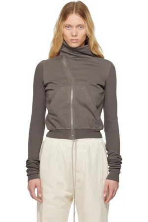 Rick Owens Gray Hollywood Mountain Sweatshirt