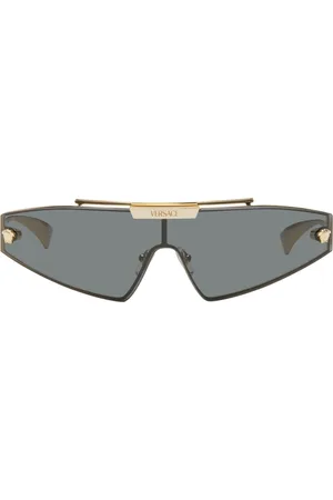 VERSACE Gold Medusa Horizon Sunglasses
