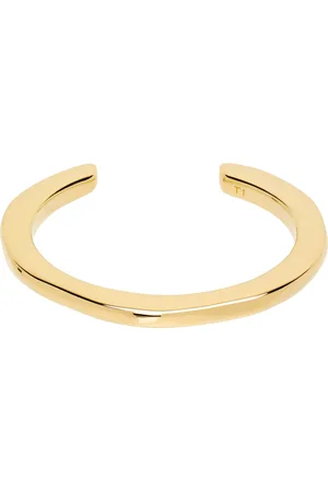 Ami Gold Brass Dune Small Size Cuff Bracelet