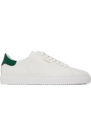 Axel Arigato White & Green Clean 90 Sneakers