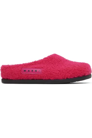 Marni Kids Pink Fussbett Sabot Mules