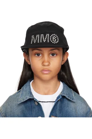 Maison Margiela Kids Black Logo Cap