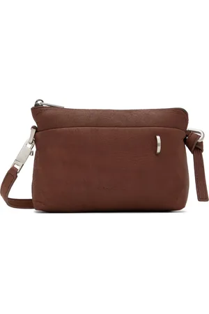 Rick Owens Brown Porterville Small Adri Bag