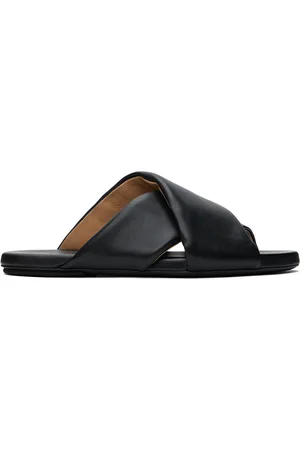 MARSÈLL Black Spanciata Sandals