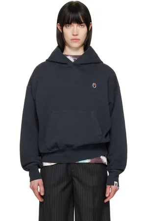 BAPE Pigment Dyed One Point Oversized Hoodie