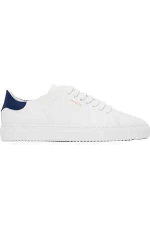 Axel Arigato White & Navy Clean 90 Sneakers