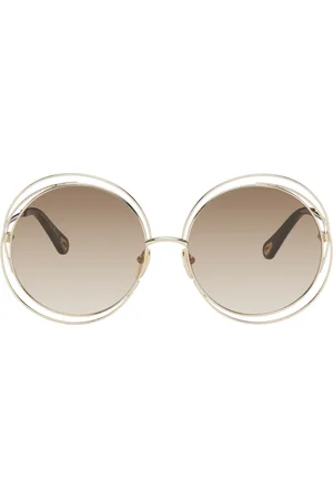 Chloé Gold Carlina Sunglasses